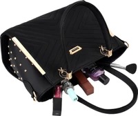 Women Black Hand-held Bag - Image 6