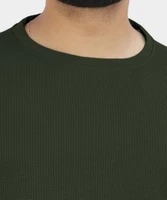Men's Solid Round Neck Polyester T-Shirt – Green | Lightweight, Quick-Dry, Activewear Fit - Image 3