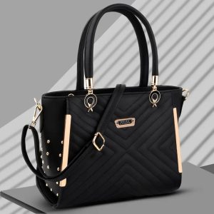 Women Black Hand-held Bag