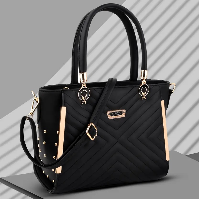 Women Black Hand-held Bag