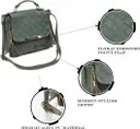 Magnifique Green Sling Bag Green Women Sling Bag - Image 3